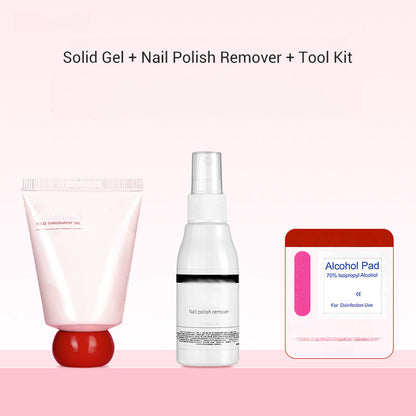 📢📢50 % OFF !!✨Solid Adhesive Patch Gel for Press-On Nails