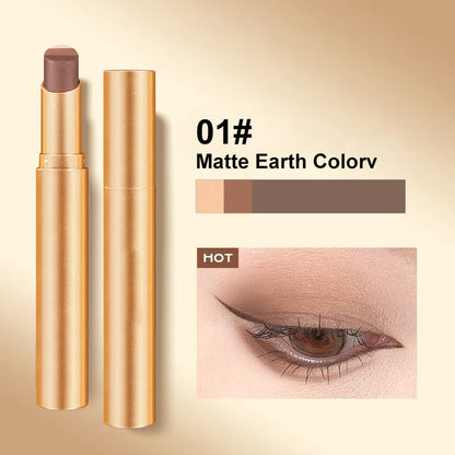 📢📢60 %  OFF !! ⏰3 Colors in 1 Eyeshadow Stick