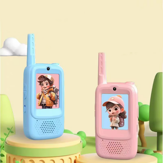 📢📢60 % OFF !!🎅Kids' Rechargeable Video Walkie Talkies