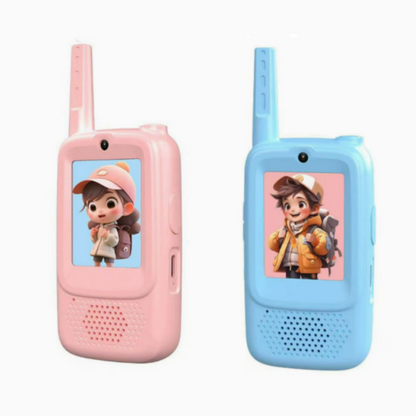 📢📢60 % OFF !!🎅Kids' Rechargeable Video Walkie Talkies