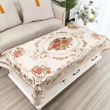 📢📢50 % OFF !!⏰Multifuntional Waterproof Oilproof Floral Tablecloth