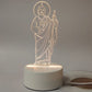 📢📢50 % OFF !!⏰Jesus 3D Night Lamp & Religious Gifts