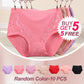 📢📢 50 %  OFF !! ✨Plus Size High Waist Leak Proof Cotton Panties
