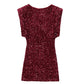 Women’s Sleeveless Sparkly Sequin Dress