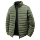 Solid Color Warm Lightweight Cotton Jacket