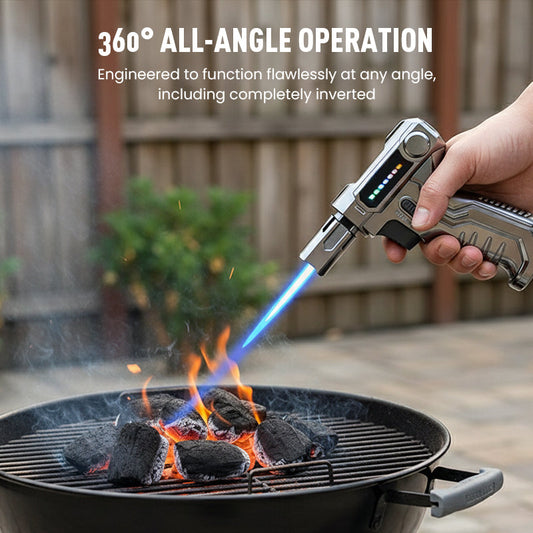 📢📢 50   %  OFF  !! ✨Refillable Adjustable Butane Torch Lighter