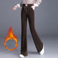 📢📢60 % OFF !!🎅Women's Thick High Waist Drawstring Long Pants