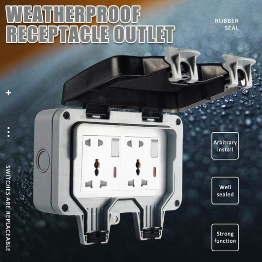 📢📢30% OFF !! ⏰Outdoor Waterproof Receptacle Outlet
