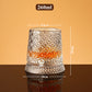 📢📢50 % OFF !!🎅360° Rotating Whiskey Glass Tumbler🍺