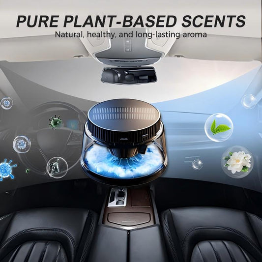 📢📢 60 %  OFF !! 🎁Automatic On/Off Car Scent Diffuser with 6 Lights