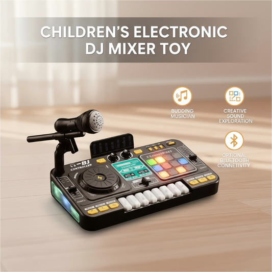 📢📢 60 %  OFF !! ✨Children's Electronic DJ Mixer Toy