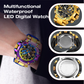 📢📢40% OFF !! ⏰ Multifunctional Waterproof LED Digital Watch – 50M, Dual Movement, Stopwatch 🌙