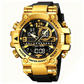 📢📢40% OFF !! ⏰ Multifunctional Waterproof LED Digital Watch – 50M, Dual Movement, Stopwatch 🌙
