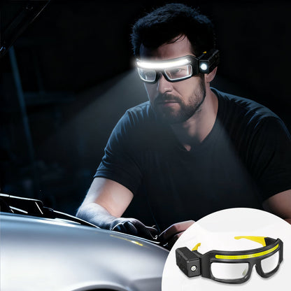 📢📢60 %  OFF !! ⏰Hands-Free LED Work Light Glasses
