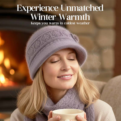📢📢50 %  OFF !! ⏰Women's Hat Scarf Winter Set