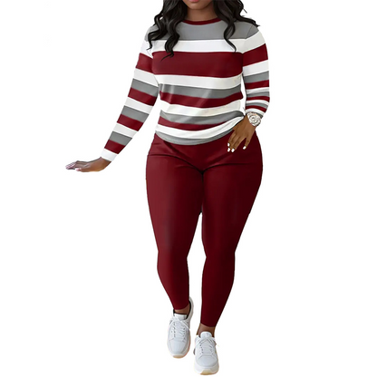 📢📢60 %  OFF !! ⏰ 2-Piece Set for Women in Casual Style – Soft & Stretchy Fabric, Relaxed Fit & Perfect for Loungewear 🛋️