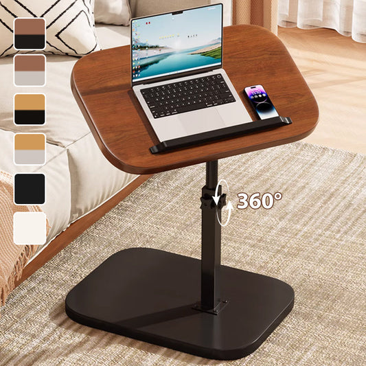 📢📢40% OFF!! ⏰C-Shape Side Table with 360° Swivel Tray & Height Adjustable 45–80cm