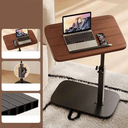 📢📢40% OFF!! ⏰C-Shape Side Table with 360° Swivel Tray & Height Adjustable 45–80cm