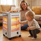 📢📢60 %  OFF !! ⏰5 Sides Portable Electric Heater with BBQ Grill Top