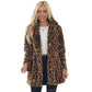 📢📢60 %  OFF !! ⏰ Women's Plush Leopard Coat – Super-Soft, Warm & Stylish, Viral Fall Outfit 💃📦