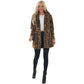 📢📢60 %  OFF !! ⏰ Women's Plush Leopard Coat – Super-Soft, Warm & Stylish, Viral Fall Outfit 💃📦