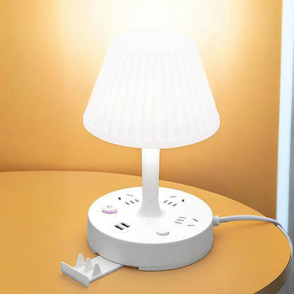 📢📢50%  OFF !! ⏰Table Lamp with USB Port and Outlet