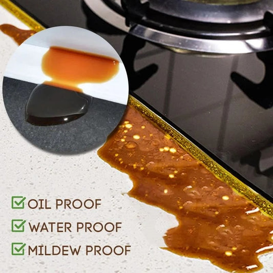 📢📢40% OFF !! ⏰🌸💖 Ceramic Tile Gap Mildewproof Waterproof Self-Adhesive Caulk Strip 🛠️✨ – No More Dirty Gaps! 🚫🦠 Easy DIY, Long-Lasting Seal for Tiles, Sinks & Tubs 🚰🧼💧😍🔥