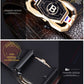 📢📢50%  OFF !! ⏰Leather belt for men with elegant crocodile leather pattern, with automatic buckle and made of cowhide.