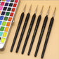 📢📢50%  OFF !! ⏰Premium Watercolor Set - Portable Paint Kit - Perfect for Gifting to Adults, Teens, Tweens, & Kids