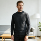 📢📢60%  OFF !! ⏰Men's Thermal Lined Mock Neck Sweater