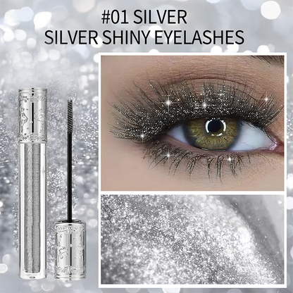 📢📢60%  OFF !! ⏰Waterproof Glitter Long-lasting Mascara