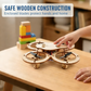 📢📢40% OFF !! ⏰🧩 DIY Wooden Drone Building Kit 🚁