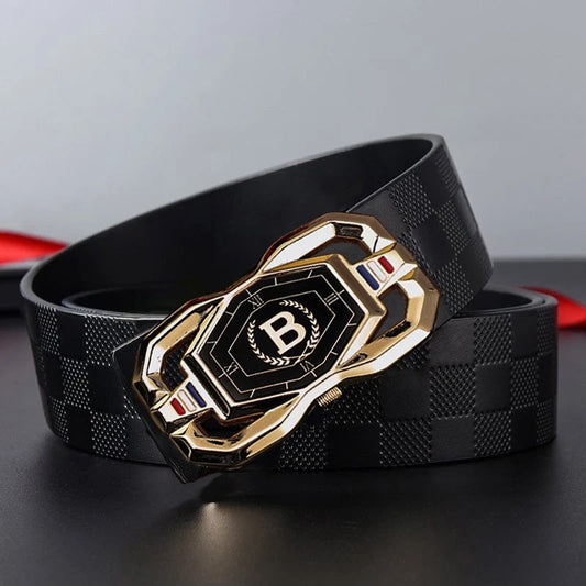📢📢70%  OFF !! ⏰Men’s Fashion Belt with Automatic Buckle