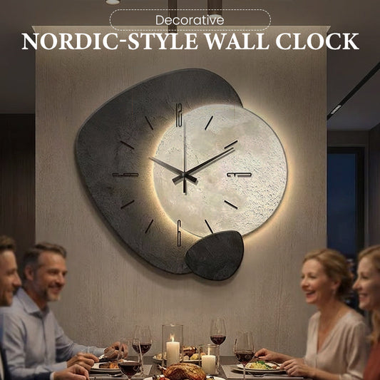 📢📢50%  OFF !! ⏰Decorative Nordic-Style Wall Clock
