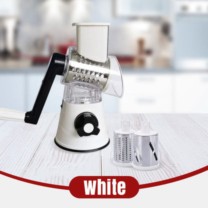 📢📢60 %  OFF !! ⏰3-in-1 rotating cheese grater and vegetable slicer