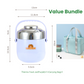 📢📢50% OFF !!!⏰1.5L Stainless Steel Vacuum Insulated Food Jar