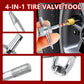 📢📢50%  OFF !! ⏰Quick Change Car Tire Valve Tool Kit