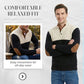 📢📢50%  OFF !! ⏰Hot Sale Offers-Men's Colorblock Button-Neck Sweater