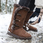 👢 60% OFF NOW! ❄️Women's Ultra-Warm Faux Fur Lined Mid-Calf Snow Boots