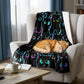 Cozy Cat-Themed All-Season Throw Blanket（50% OFF）