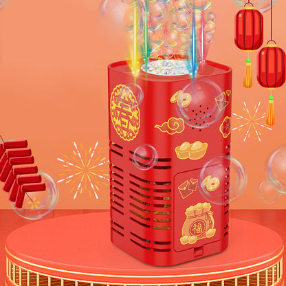 💥New Year Gift Fireworks Bubble Machine