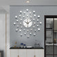 📢📢50%  OFF !! ⏰ Creative Rhinestone Wall Clock – Silent, Minimalist Luxury for Living Room, Dining & Entryway! 💎🏡