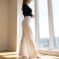 📢📢50%  OFF !! ⏰Women's High-Waist Wide-Leg Trousers with Belt Accent