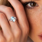 ✨Buy 1 Get 1 Free🔥Geometric Oval Ring with Zirconia Accents💍