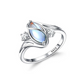 ✨Buy 1 Get 1 Free🔥Geometric Oval Ring with Zirconia Accents💍
