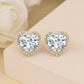 📢📢50%  OFF !! ⏰Heart-Shaped Crystal Necklace & Earring Set