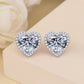 📢📢50%  OFF !! ⏰Heart-Shaped Crystal Necklace & Earring Set