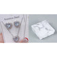 📢📢50%  OFF !! ⏰Heart-Shaped Crystal Necklace & Earring Set