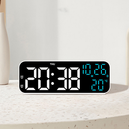 📢📢60%  OFF !! ⏰Modern LED Digital Alarm Clock with Temperature