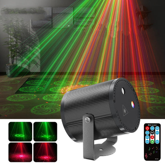 📢📢50%  OFF !! ⏰DJ Laser Party Light with 7 Lighting Modes & Remote